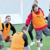 Дмитрий Сычёв на тренировке в Турции