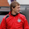 Дмитрий Сычёв. Тренировка перед матчем с Томью