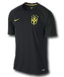 Бразилия майка игровая 2014-15 Nike т.-зеленая