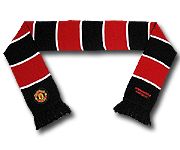 Манчестер Юнайтед шарф с вышивкой удлинённый