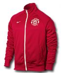 Манчестер Юнайтед олимпийка 2013-14 Nike Trainer Jacket красная