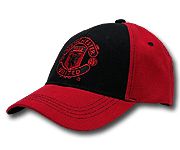 Манчестер Юнайтед бейсболка A&C Эмблема красно-черная