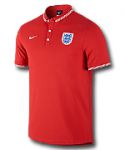 Англия поло 2014-15 Nike красное