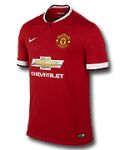 Манчестер Юнайтед майка игровая 2014-15 Nike красная