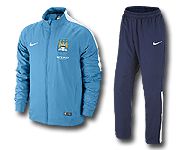 Манчестер Сити костюм парадный 2014-15 Nike голубой