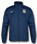 Манчестер Сити куртка в/з 2014-15 Nike т.-синяя