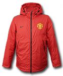 Манчестер Юнайтед куртка утепленная 2014-15 Nike красная
