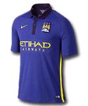 Манчестер Сити майка игровая 2014-15 Nike фиолетовая