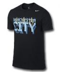 Манчестер Сити футболка хб 2014-15 Nike CORE PLUS TEE черная