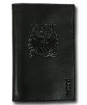 Манчестер Сити обложка для паспорта чёрная
