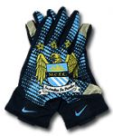 Манчестер Сити термо-перчатки 2014-15 Nike т.-синие