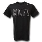 Манчестер Сити футболка хб 2014-15 Nike CORE TEE черная