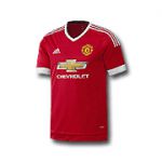 Манчестер Юнайтед майка игровая детская 2015-16 Adidas красная