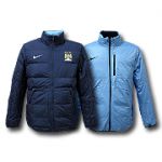 Манчестер Сити куртка утепленная 2015-16 Nike темно-синяя