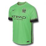 Манчестер Сити майка игровая 2015-16 Nike зеленая