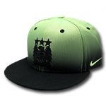 Манчестер Сити бейсболка Nike 2015-16 черно-зеленая