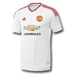 Манчестер Юнайтед майка игровая 2015-16 Adidas белая