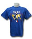 Франция футболка хб 2012 FIFA синяя