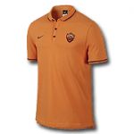 Рома поло 2015-16 Nike AUTH POLO оранжевое