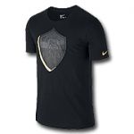 Рома футболка хб 2015-16 Nike CREST TEE черная