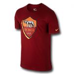 Рома футболка хб 2015-16 Nike CREST TEE бордовая