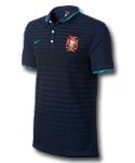 Португалия поло 2014-15 Nike т.синее