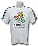Adidas футболка хб EURO-2012 белая