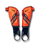 Nike щитки детские PROTEGGA SHIELD с защитой оранж-черные