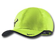 Nike бейсболка RAFA BULL FEATHERLIGHT CAP салатовая