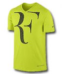Футболка Nike RF TEE лимонная