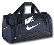 Nike сумка спортивная BRASILIA 6 BA4829-401 черно-синяя