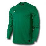 Nike майка футбольная LS PARK V 448212-302 зеленая