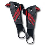 Nike щитки PROTEGGA SHIELD с защитой черно-красные