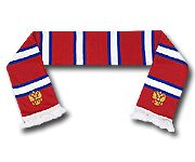 Россия шарф барскарф с вышивкой Герб красный