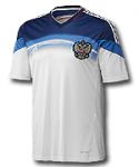 Россия майка игровая 2014-15 Adidas белая