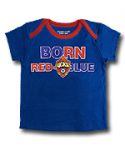 ЦСКА футболка для малышей A&C Born Red-Blue синяя