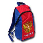 Россия рюкзак Герб красно-синий