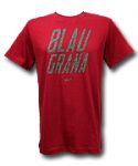 Барселона футболка х/б 2013-14 Nike BLAU GRANA гранатовая