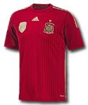 Испания майка игровая 2014-15 Adidas красная