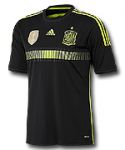 Испания майка игровая 2014-15 Adidas черная