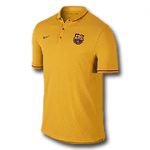 Барселона поло 2015-16 Nike AUTH LEAGUE POLO желтое