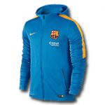 Барселона толстовка трен. п/э 2015-16 Nike голубая