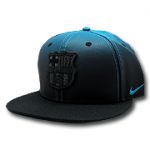 Барселона бейсболка Nike 2015-16 черно-синяя