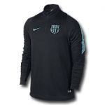 Барселона топ тренировочный 2015-16 Nike черно-голубой