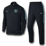 Барселона костюм парадный 2015-16 Nike черно-голубой