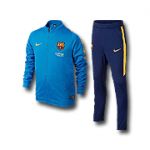 Барселона костюм тренировочный детский 2015-16 Nike голубой