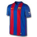 Барселона майка игровая 2016-17 Nike гранатово-синяя